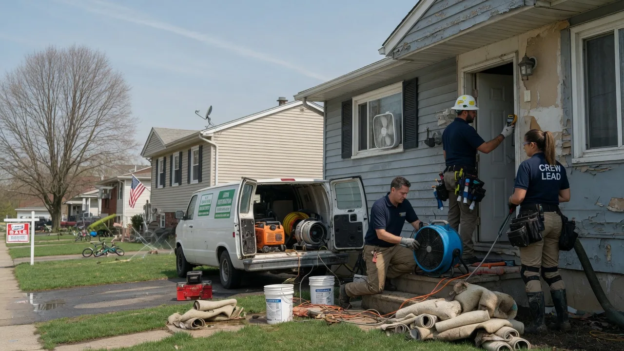 Flood Cleanup in Badger, IA near me